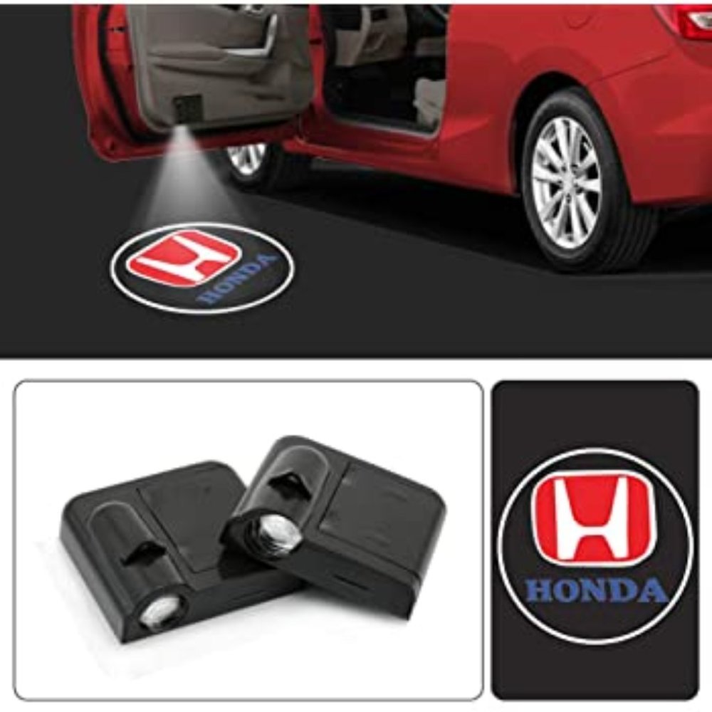 4x PCs Car Logo LED Welcome Light Wireless LED Shadow Projector Car Door Laser K